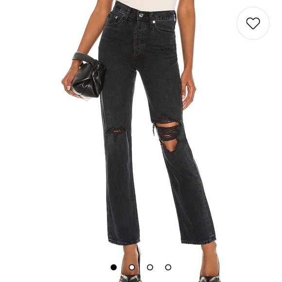 NWT AGOLDE Lana jeans